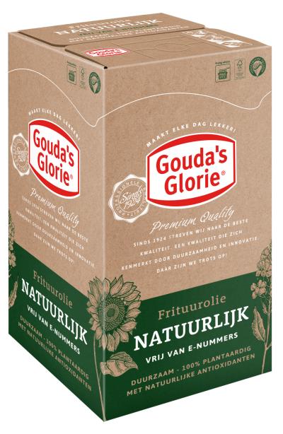 Gouda's Glorie® - Frituurolie natuurlijk (bag-in-box 1x10 L)