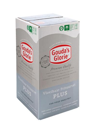 Gouda's Glorie® - Frituurvet vloeibaar plus (bag-in-box 1x10 L)