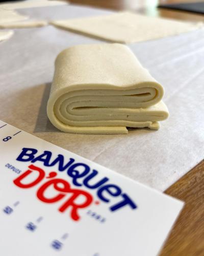 Banquet d'Or pastry sheets